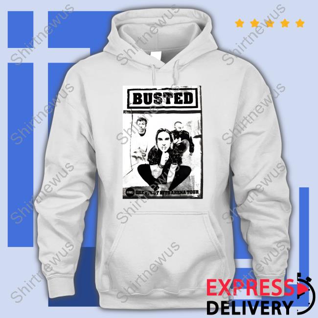 Busted Hits Busted 2023 Tour Greatest Hits Arena Tour Shirt