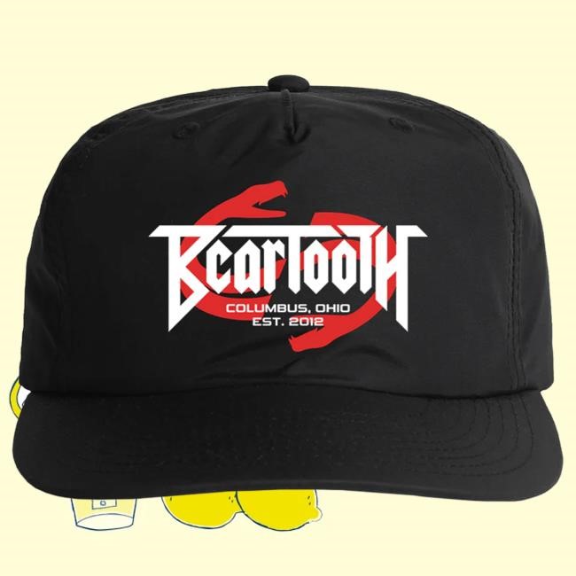 Official Beartooth Merch Beartooth Band Red Snake Dad Cap