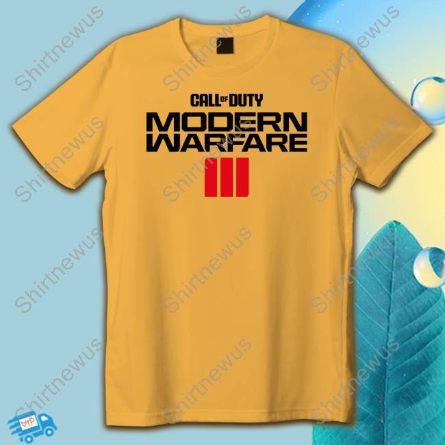 Call Of Duty Merch Modern Warfare III Wordmark Crewneck