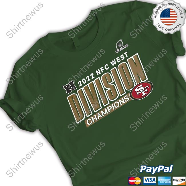 San Francisco 49ers Fanatics 2022 NFC West Division Champions Shirt