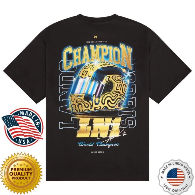 Official Lando Norris Merch Store Shop Lando Norris Champion Boxy Tee