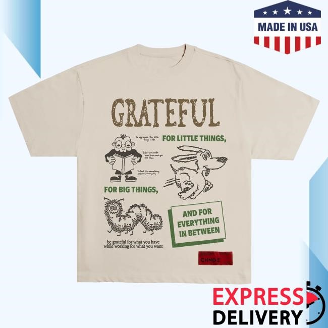 Official Chnge Clothing Store Chnge Grateful S/S Tees