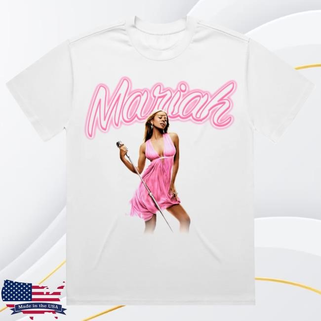 Mariah Carey Unisex-Adult Official Merch Obsessed Airbrush Popover Shirt