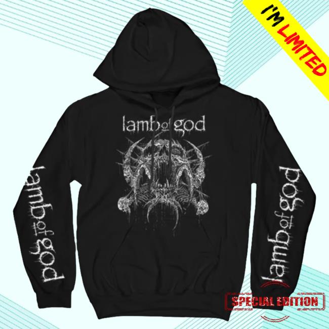 Official Lamb Of God Merch Store Lamb Of God X Riddick Skull Sweaters