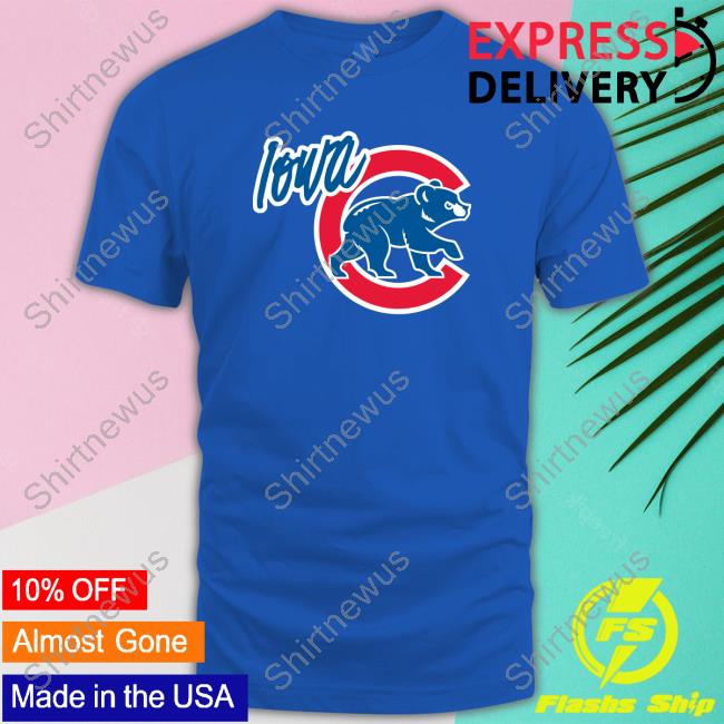 Iowa Cubs Walking Bear Tee Shirt