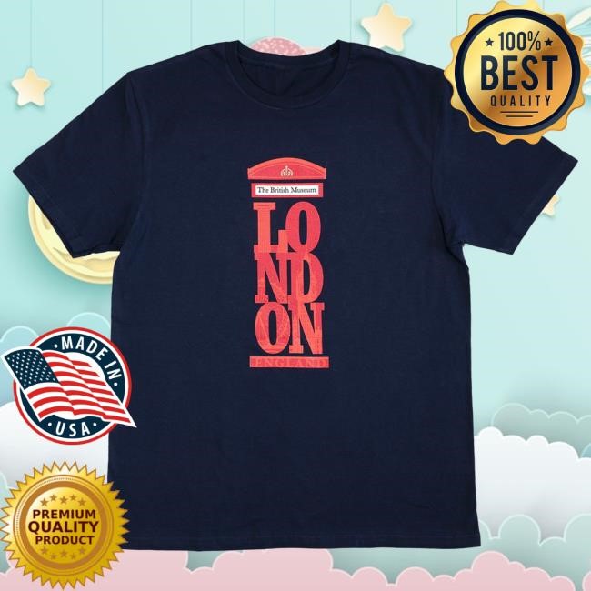 London Phone Box Unisex Tshirt British Museum Store Shop Official Store Shop
