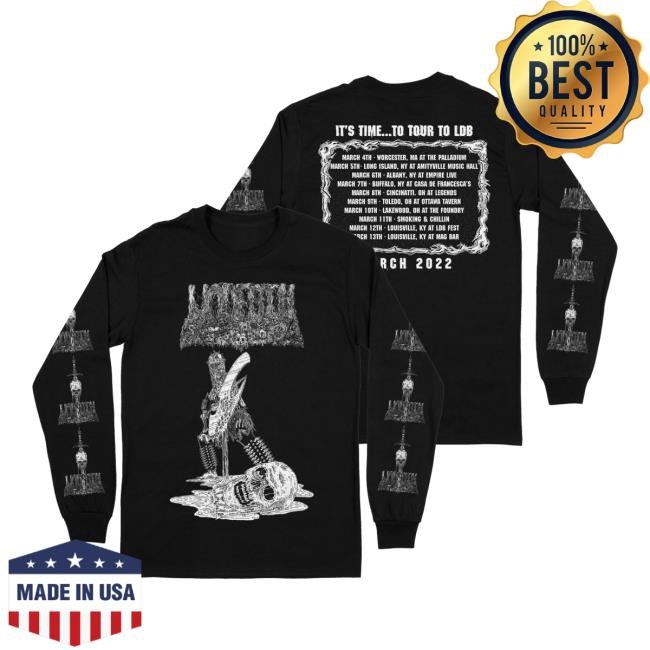 Undeath Metal March '22 Tour Long Sleeve Tshirt