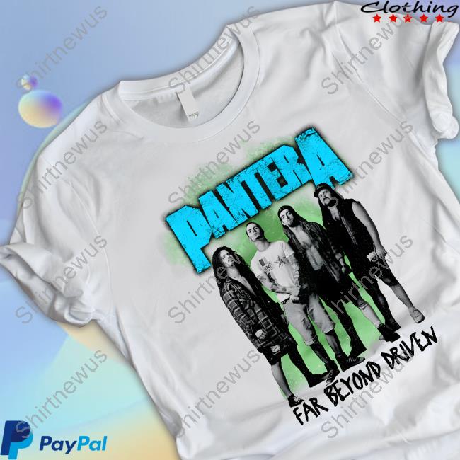 Official Pantera Merch Far Beyond Driven T-Shirt