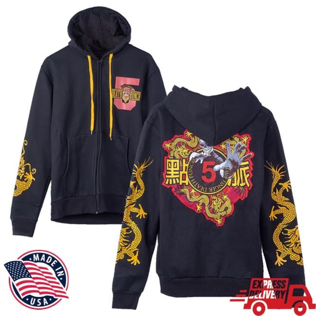 Official Five Finger Death Punch Merch Store Kung Fu Tattoo Zip Sweatshirts Five Finger Death Punch Clothing Shop