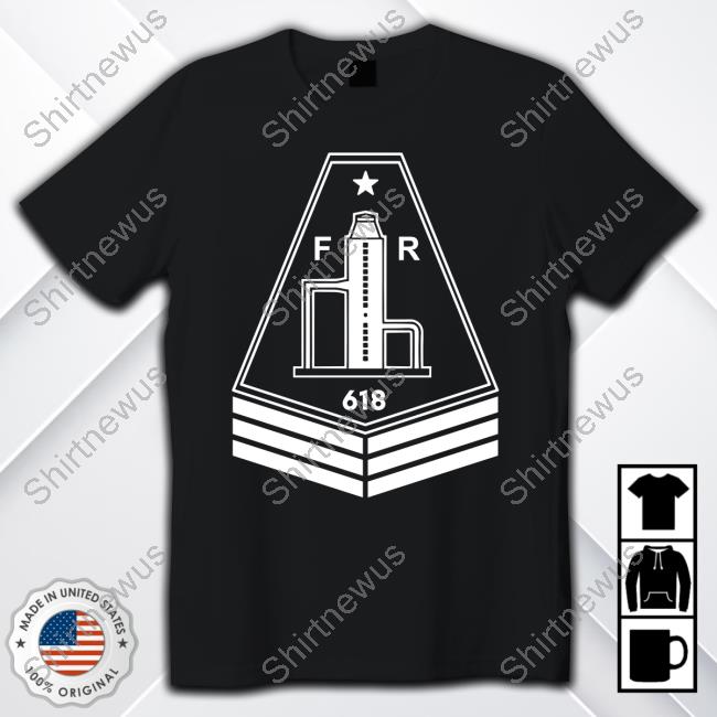 Frightened Rabbit Merch Store Emblem Slim Fit Tee Shirt