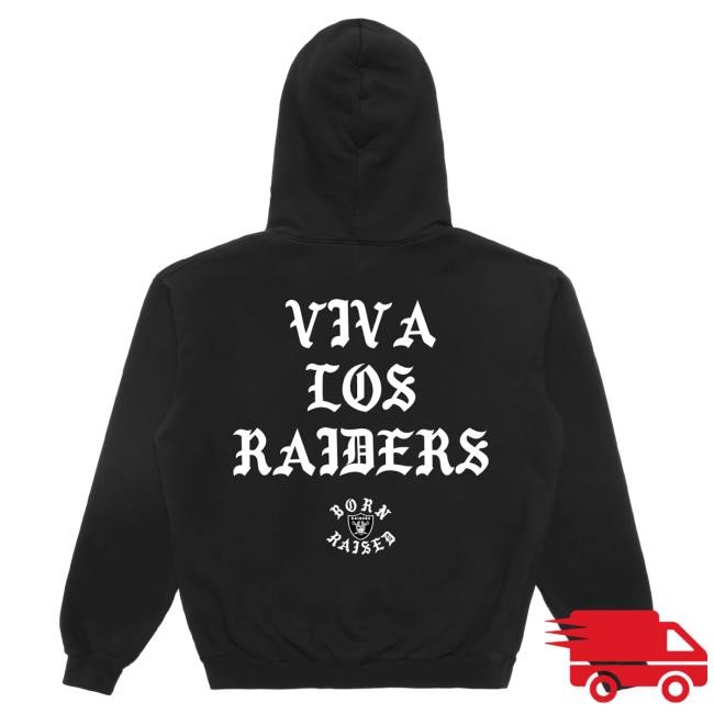 Official Born X Raised Merch Store Born X Raised + Raiders Viva Los Raiders Hood: Black BornxRaised