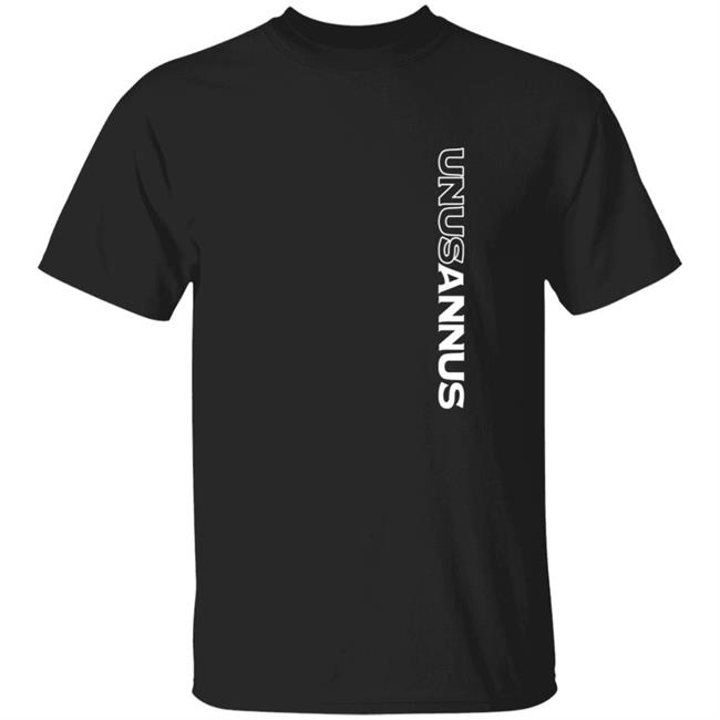 Unusannus Merch Vertical Logo Tee Shirt