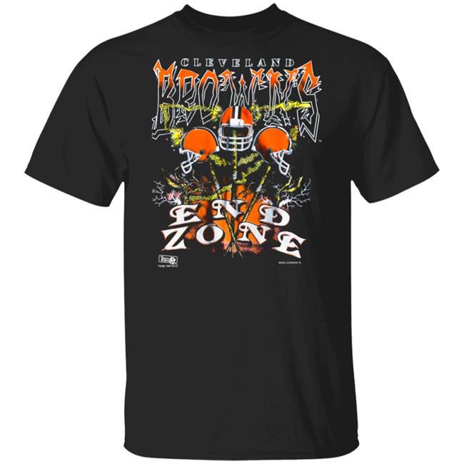 Cleveland Browns End Zone T Shirt Hoodie