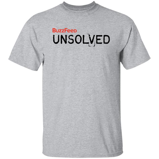 BuzzFeed Unsolved Logo Shirt Hoodie