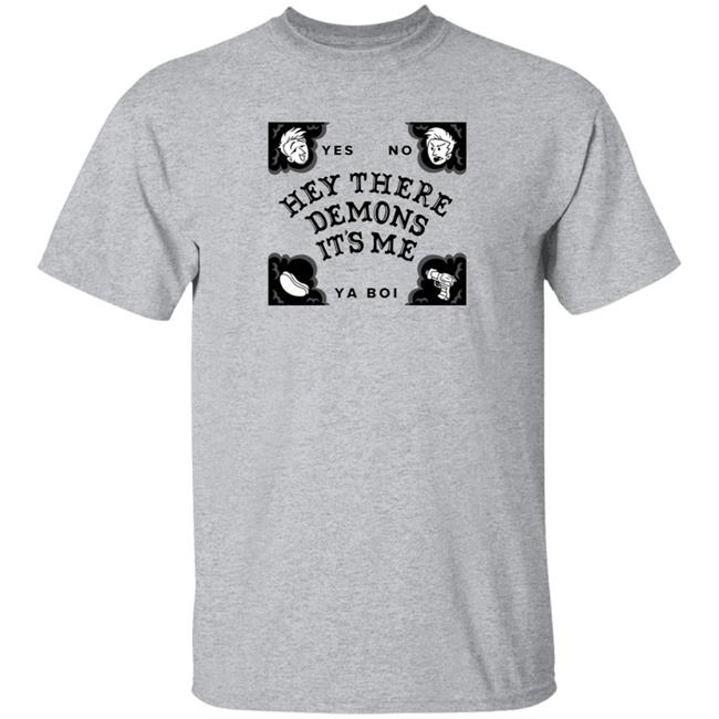 BuzzFeed Unsolved Hey There Demons Board Shirt