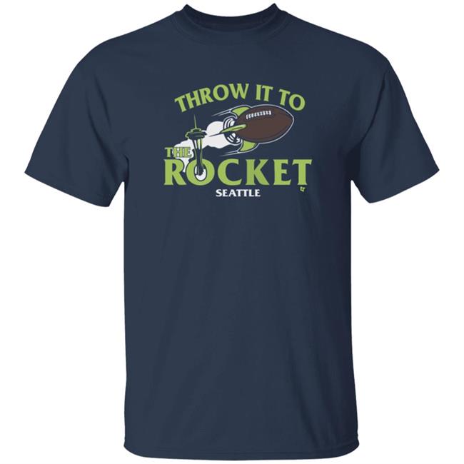 Throw It To The Rocket T Shirt Hoodie