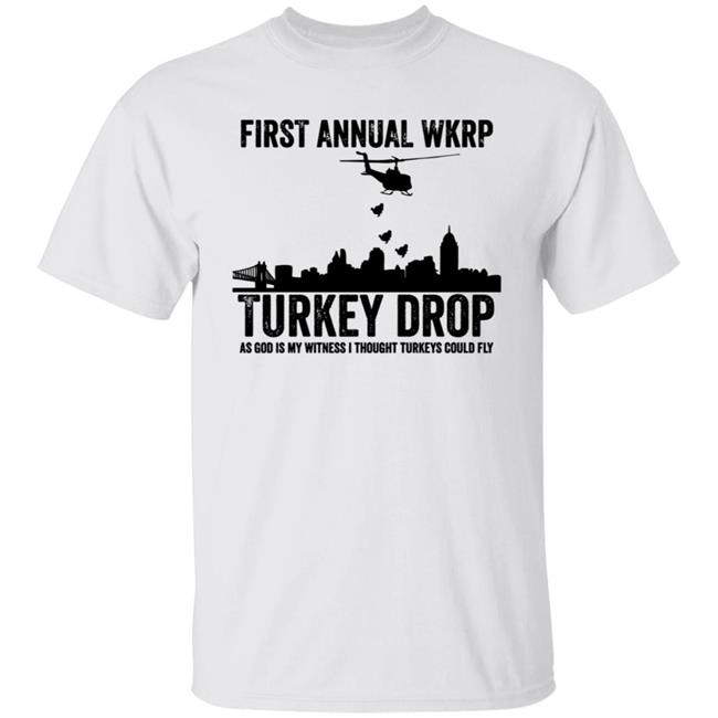 Wkrp Turkey Drop Tee Shirt