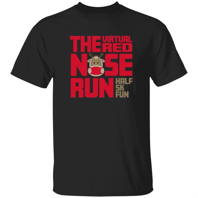 Red Nose Run Half Marathon Tee Shirt