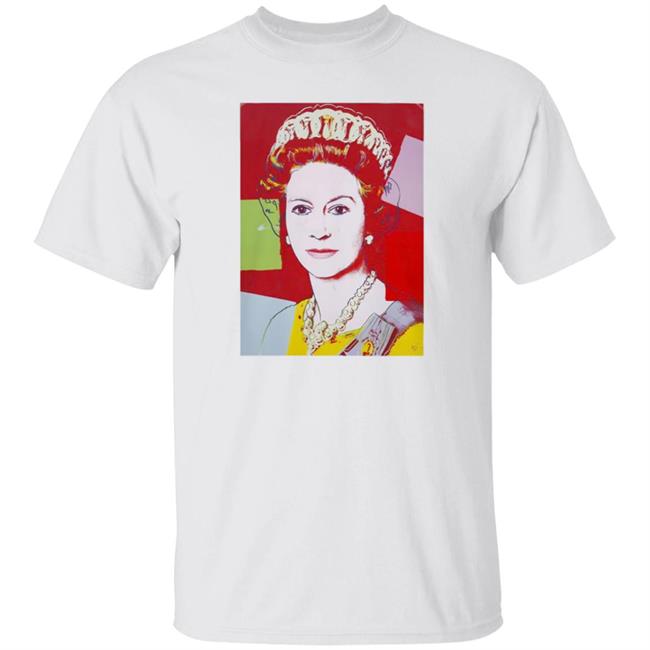 Andy Warhol Queen Elizabeth England Pop Art 60s Shirt Hoodie