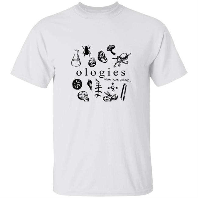 Ologies Merch Ologies Logo With Alie Ward Shirt