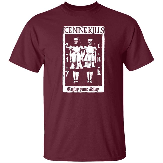 Ice Nine Kills MerchIdentical Scream T Shirt Ice Nine Kills MerchIdentical Scream T Shirt