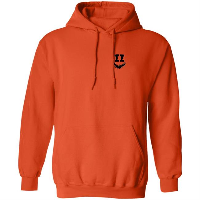 Smii7y Merch Halloween Icon Orange Hoodie