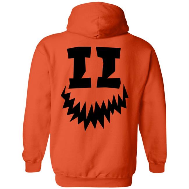 Smii7y Merch Halloween Icon Orange Hoodie Smii7y Merch Halloween Icon Orange Hoodie