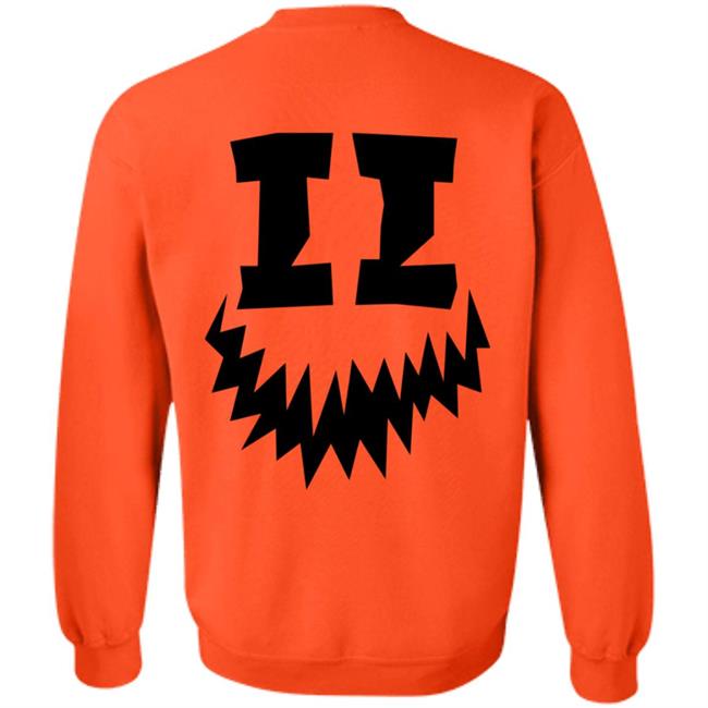 Smii7y Merch Halloween Icon Orange Hoodie Smii7y Merch Halloween Icon Orange Hoodie