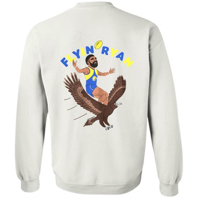 West Coast Eagles Men's Flyin' Ryan Graphic Tee West Coast Eagles Men's Flyin' Ryan Graphic Tee