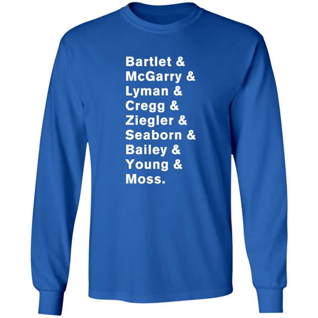 Pop Threads President Bartlet & Staff List Of Names Graphic T Shirt Bartlet Mcgarry Lyman Cregg The West Wing T Shirt Hoodie Pop Threads President Bartlet & Staff List Of Names Graphic T Shirt Bartlet Mcgarry Lyman Cregg The West Wing T Shirt Hoodie