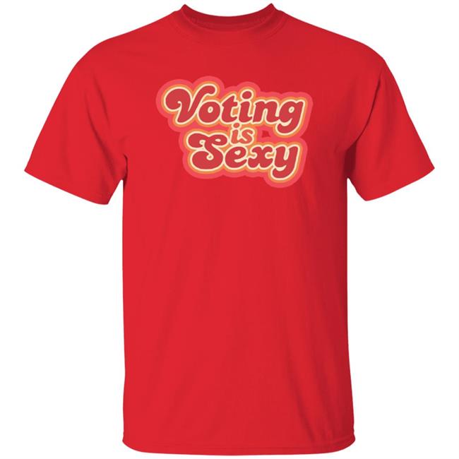 Voting Is Sexy Zach Braff T Shirt Hoodie