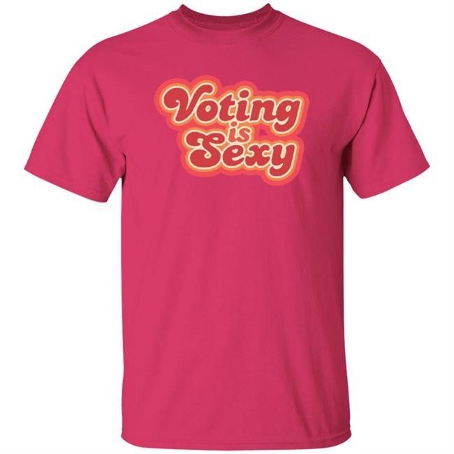 Voting Is Sexy Zach Braff T Shirt Hoodie Voting Is Sexy Zach Braff T Shirt Hoodie