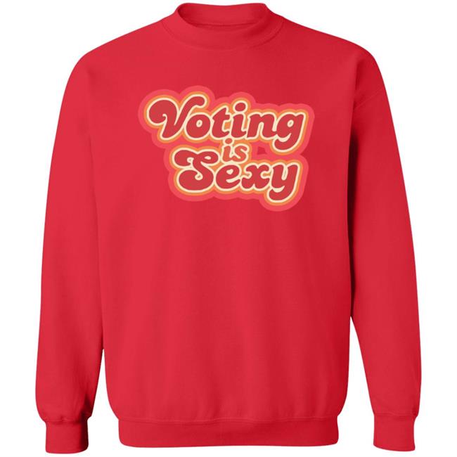 Voting Is Sexy Zach Braff T Shirt Hoodie Voting Is Sexy Zach Braff T Shirt Hoodie