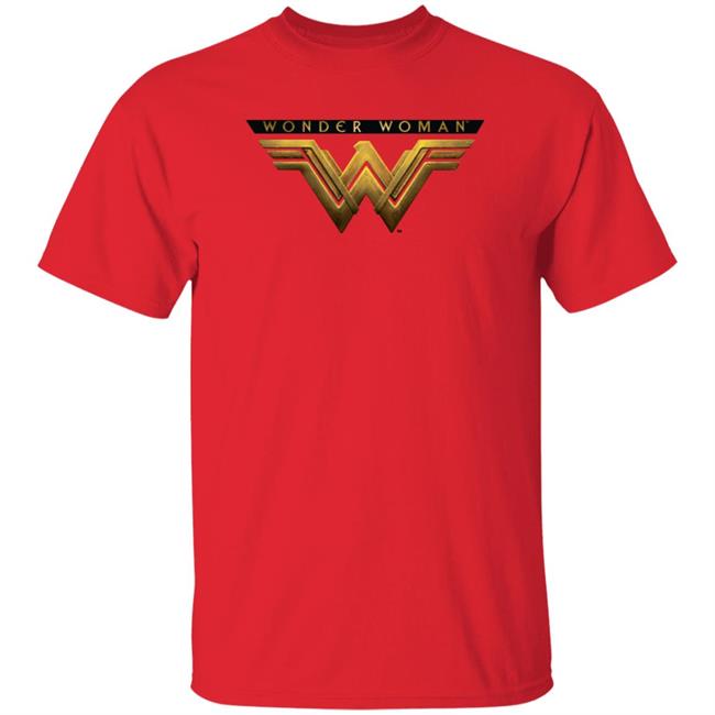 Wonder Woman Logo Red New Tee Shirt