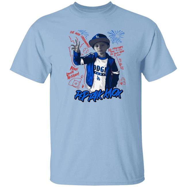 Pep Talk Knox T Shirt Limited Edition The Spirit Of The Dodgers Will Smith Joc Pederson Hoodie Sweatshirt