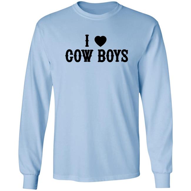 I Love Cowboys T Shirt I Love Cowboys T Shirt