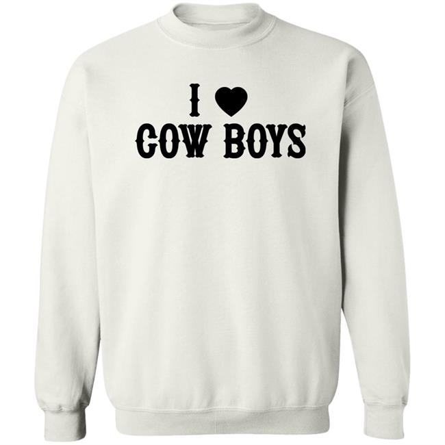 I Love Cowboys T Shirt I Love Cowboys T Shirt