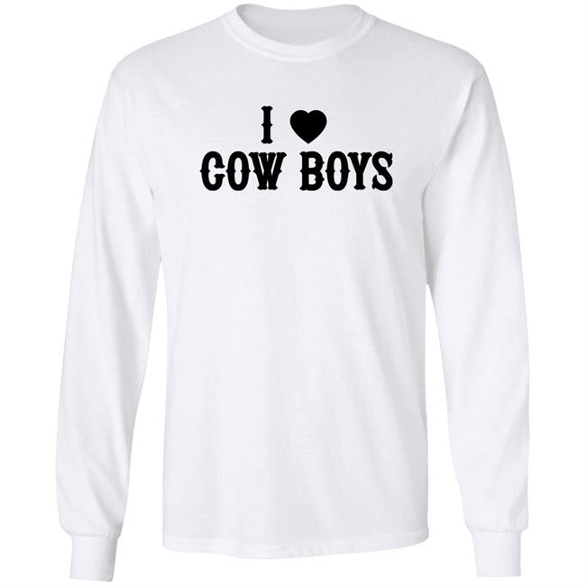 I Love Cowboys T Shirt I Love Cowboys T Shirt