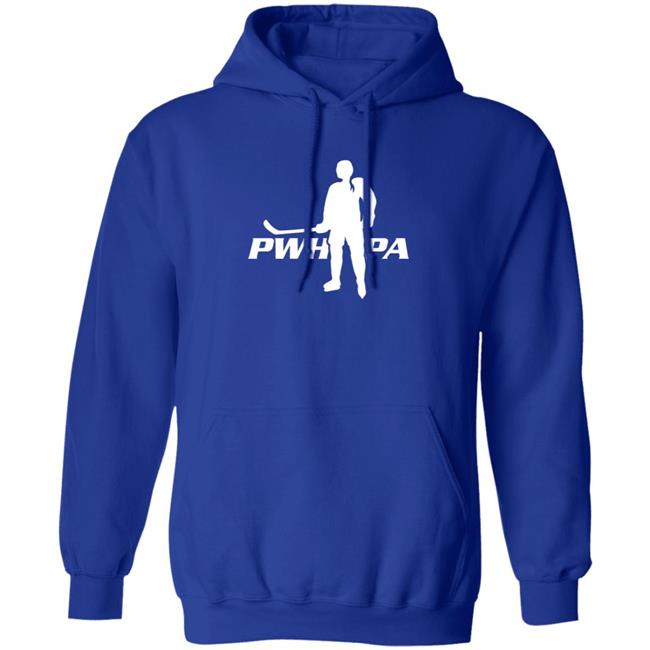 Pwhpa Logo Blue Hoodie