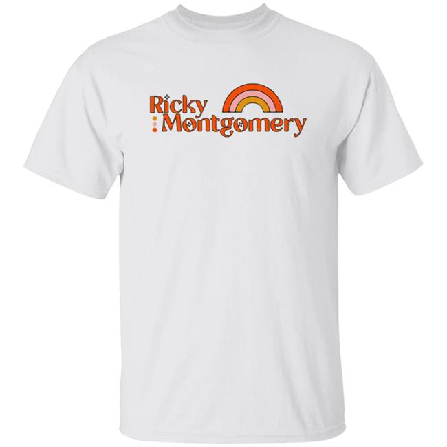 Ricky Montgomery Merch Rainbow Tee Shirt