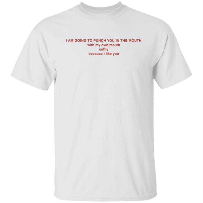 I Am Going To Punch You In The Mouth T Shirt