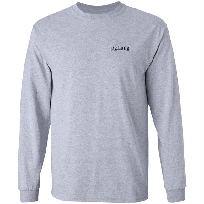 Pglang Merch Wordmark Long Sleeve T Shirt