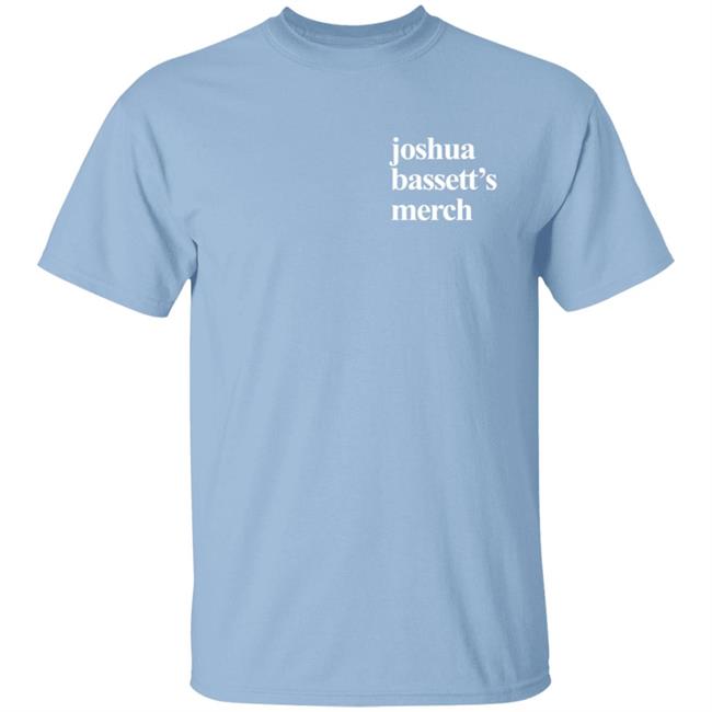 Joshua Bassett Merch blue pink T Shirt