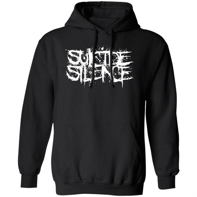 Suicide Silence Merch Suicide Silence Logo Hoodie