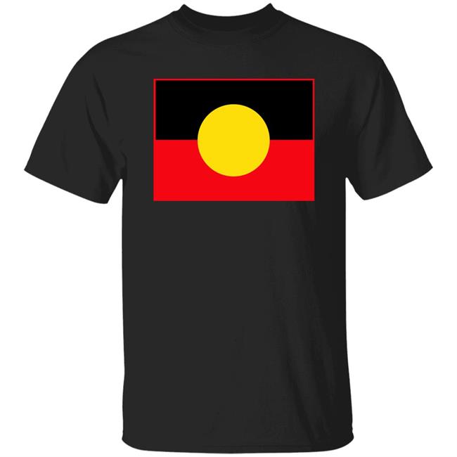 Patricia Karvelas Aboriginal Flag T Shirt