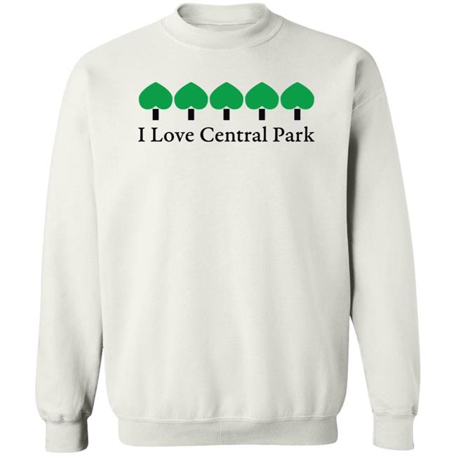 Carrie Bradshaw Shirt I Love Central Park Sweatshirt