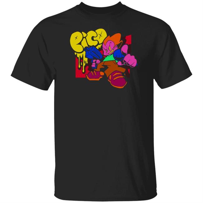 Sharkrobot Merch Pico New Grounds T Shirt
