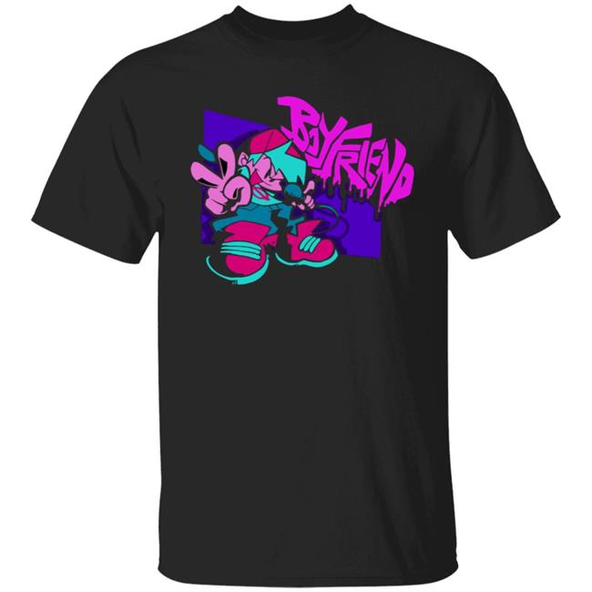 Sharkrobot Merch Boyfriend T Shirt