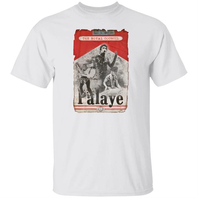 Palayeroyale Store Merch The Pack Shirt Sebastian Danzig Fever Dream White