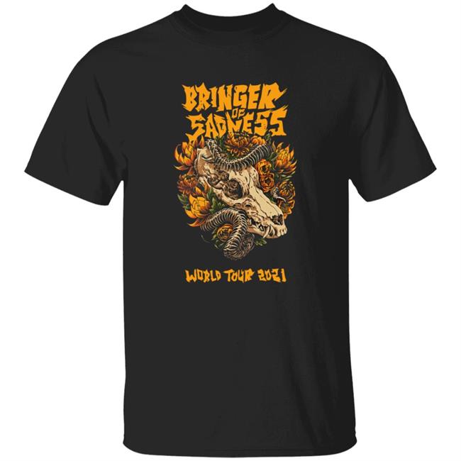 Philip Defranco Merch Bringer Of Sadness World Tour 2021 T Shirt